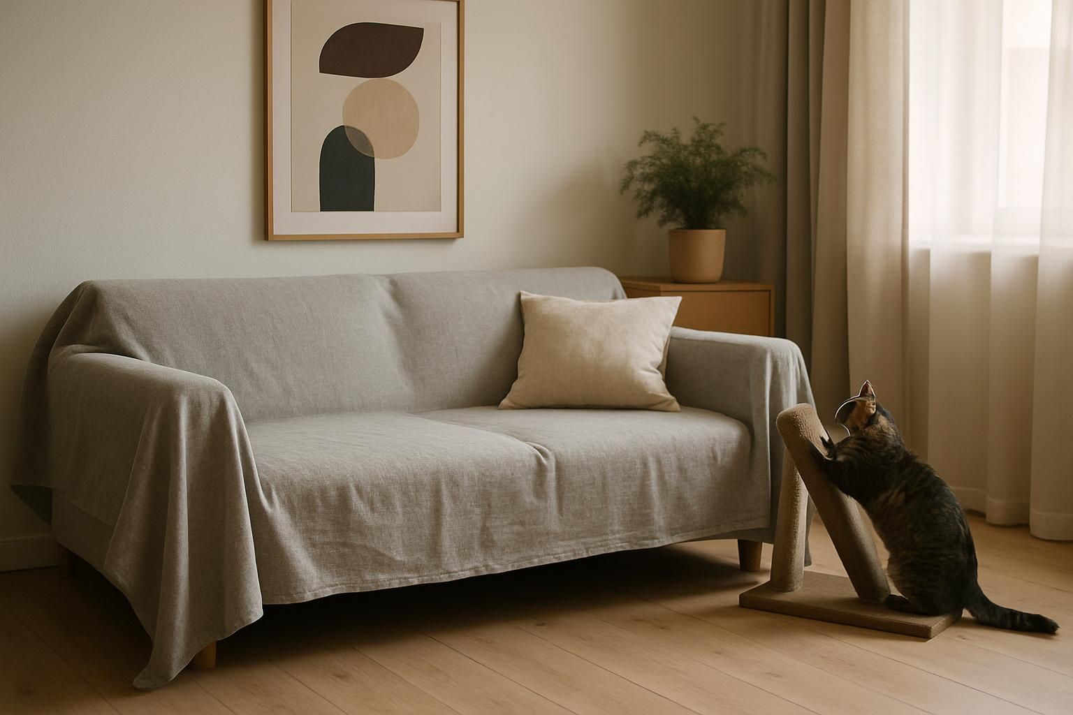 Astuces efficaces pour protéger votre canapé des griffures de votre chat - Secrets de Chats découvrez des astuces efficaces pour protéger votre canapé des griffures de votre chat et garder votre mobilier intact tout en respectant le bien-être de votre animal.