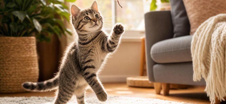 Pourquoi le chaton lance-t-il parfois un objet en l’air quand il joue ? - Secrets de Chats découvrez pourquoi les chatons lancent parfois des objets en l'air pendant leurs jeux et ce que cela révèle de leur comportement naturel.