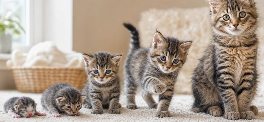Quelle est la vitesse de croissance des chatons ? - Secrets de Chats découvrez à quelle vitesse les chatons grandissent et les étapes clés de leur développement.